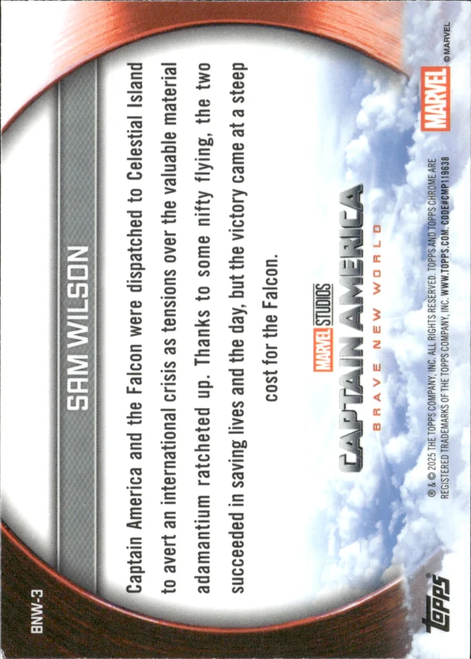 Sam Wilson card back