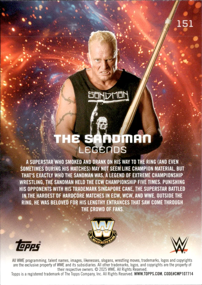 The Sandman card back