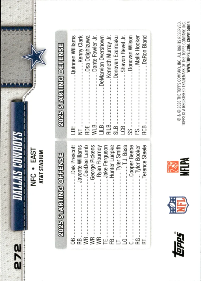 Card 1 card back