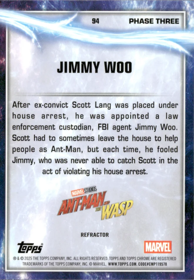 Jimmy Woo card back