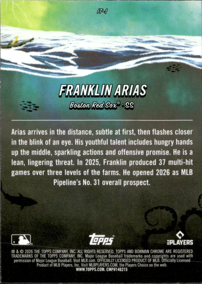 Franklin Arias card back