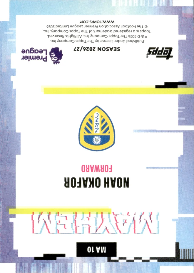 Noah Okafor card back