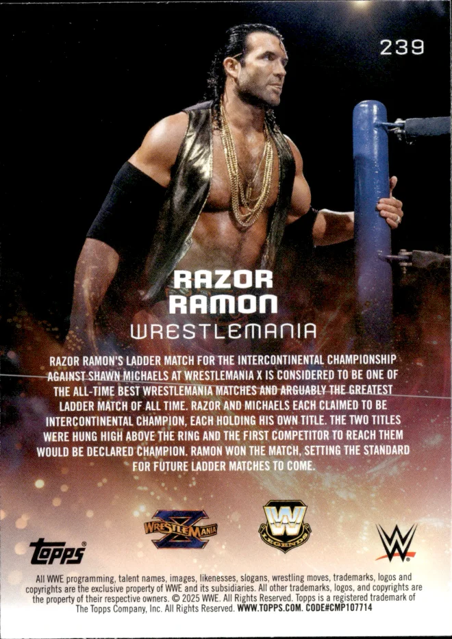 Razor Ramon card back