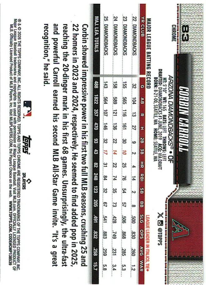 Card 1 card back