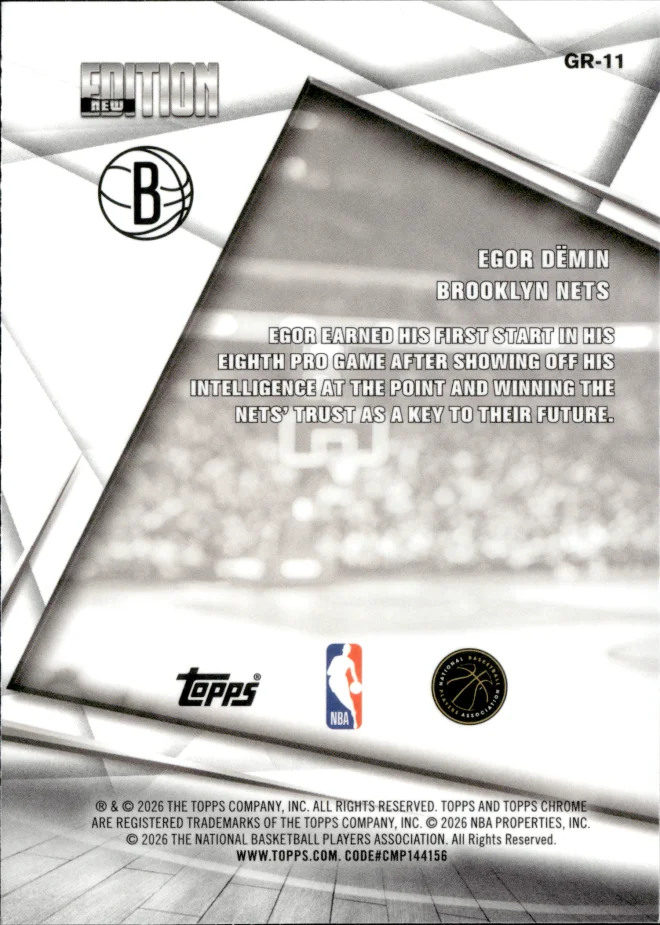 Egor Dëmin card back