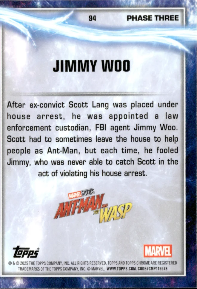 Jimmy Woo card back