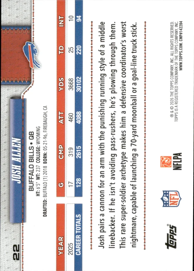 Card 96 card back