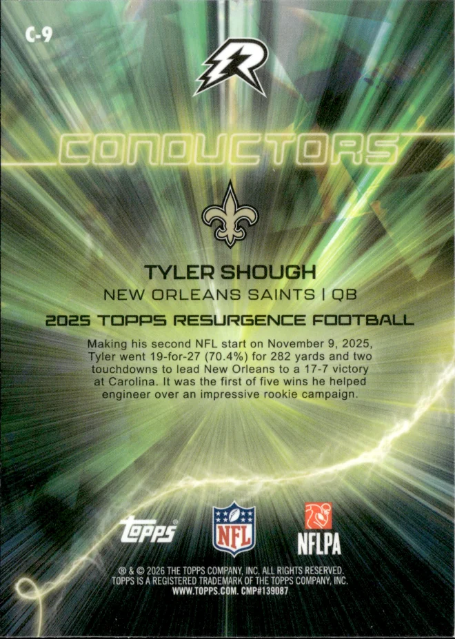 Tyler Shough card back