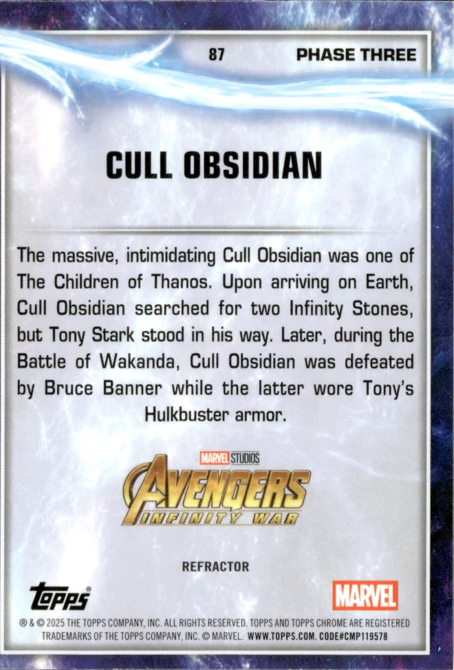 Cull Obsidian card back