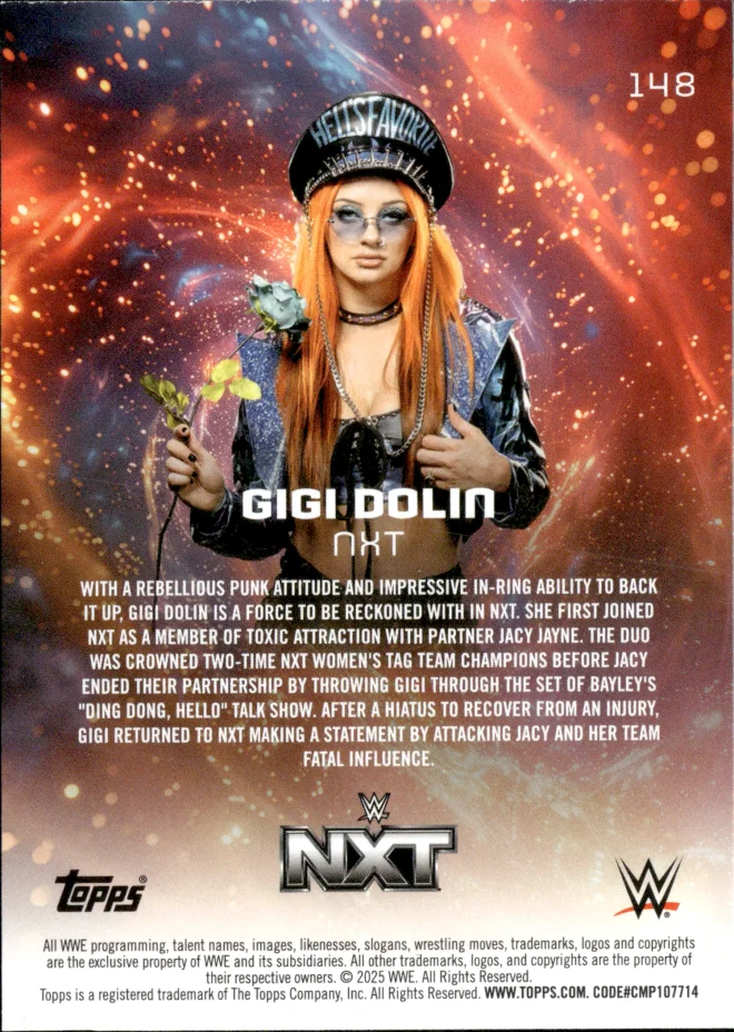 Gigi Dolin card back