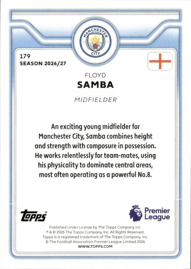 Floyd Samba card back