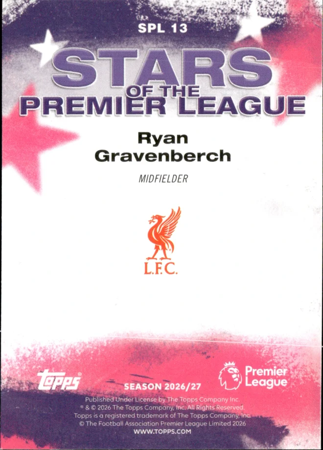 Ryan Gravenberch card back