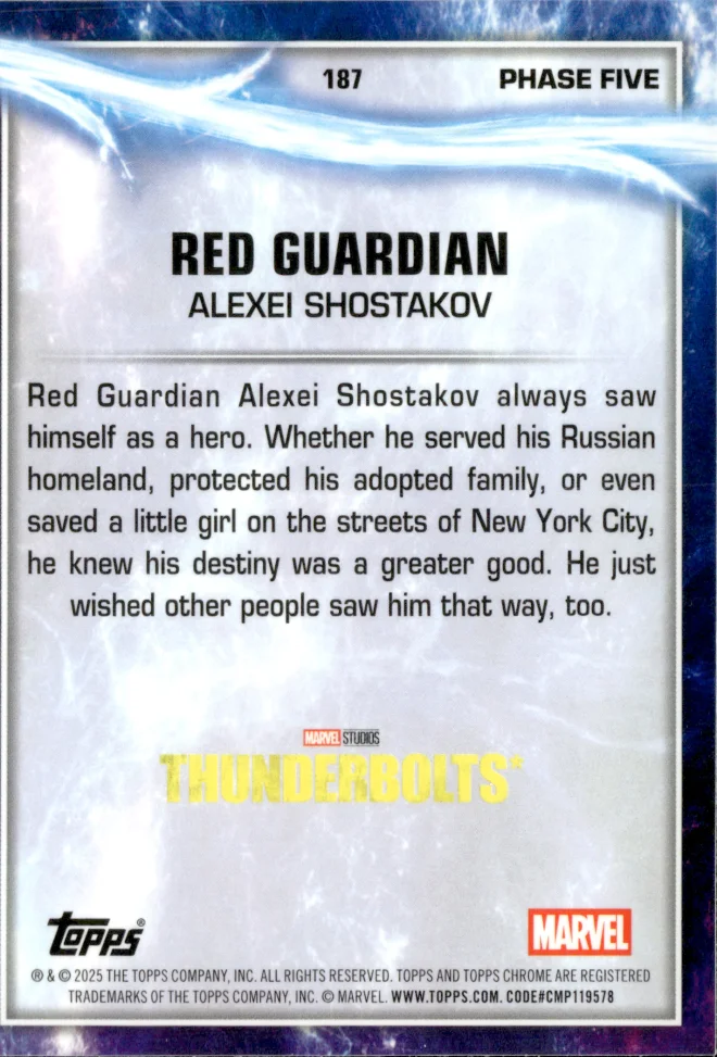 Alexei Shostakov card back