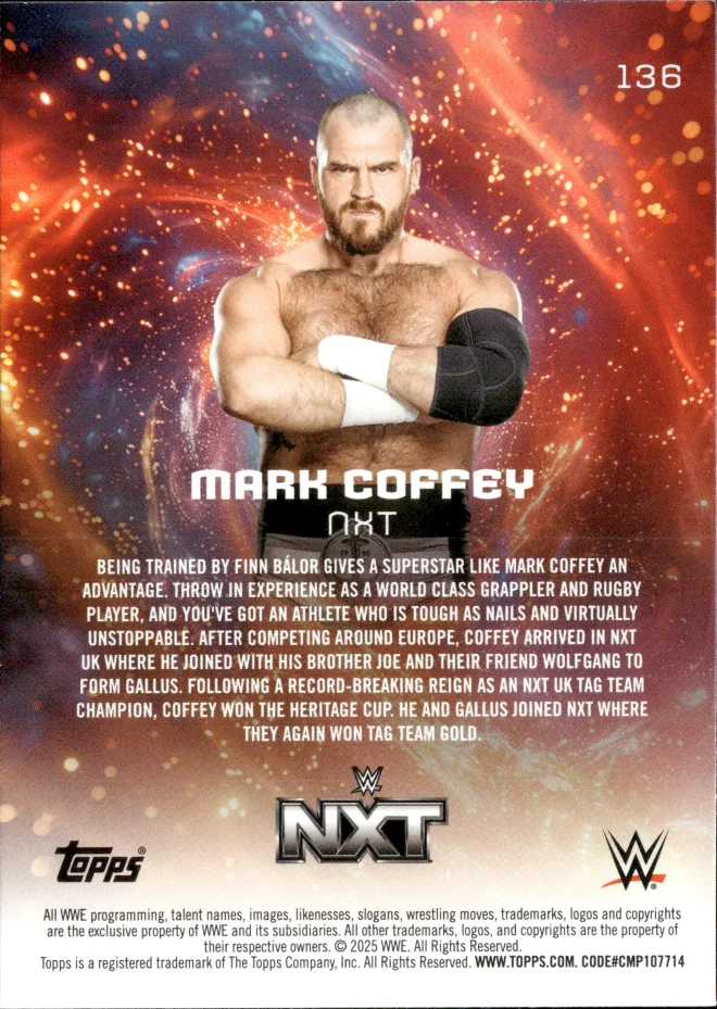 Mark Coffey card back