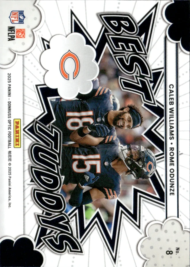 Caleb Williams / Rome Odunze card back
