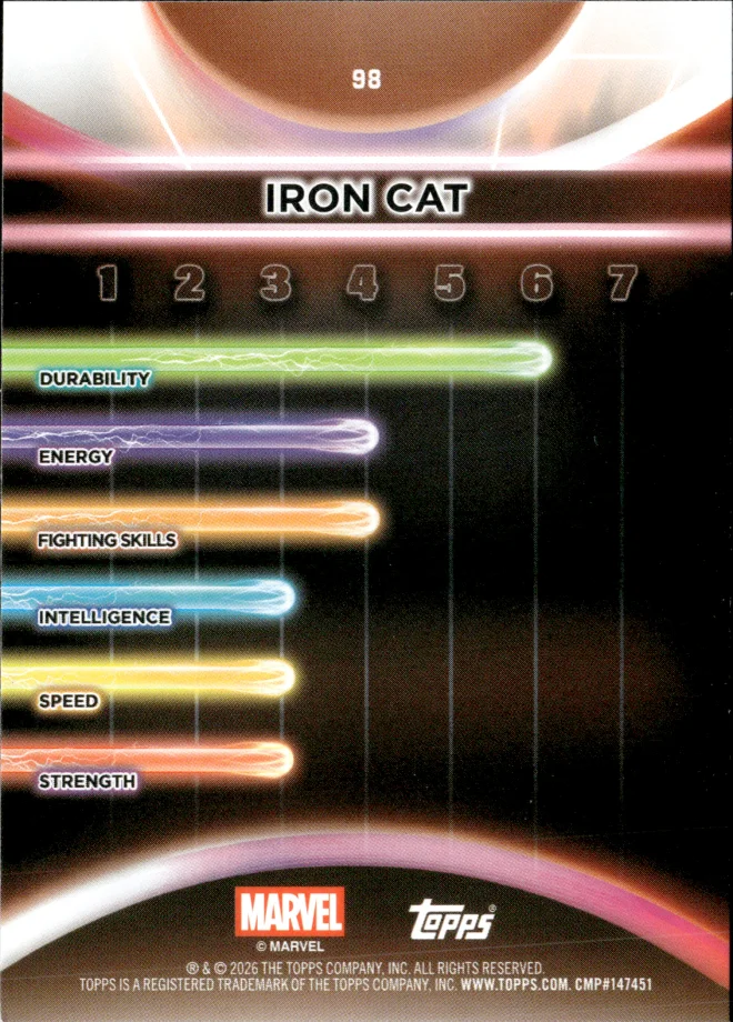 Iron Cat card back