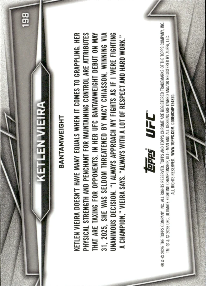 Ketlen Vieira card back