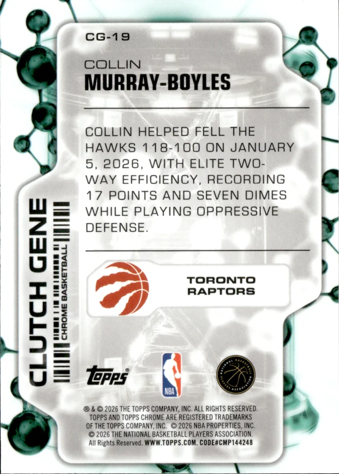 Collin Murray-Boyles card back