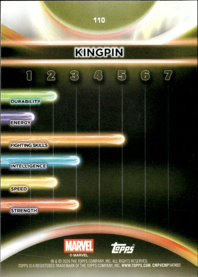 Kingpin card back