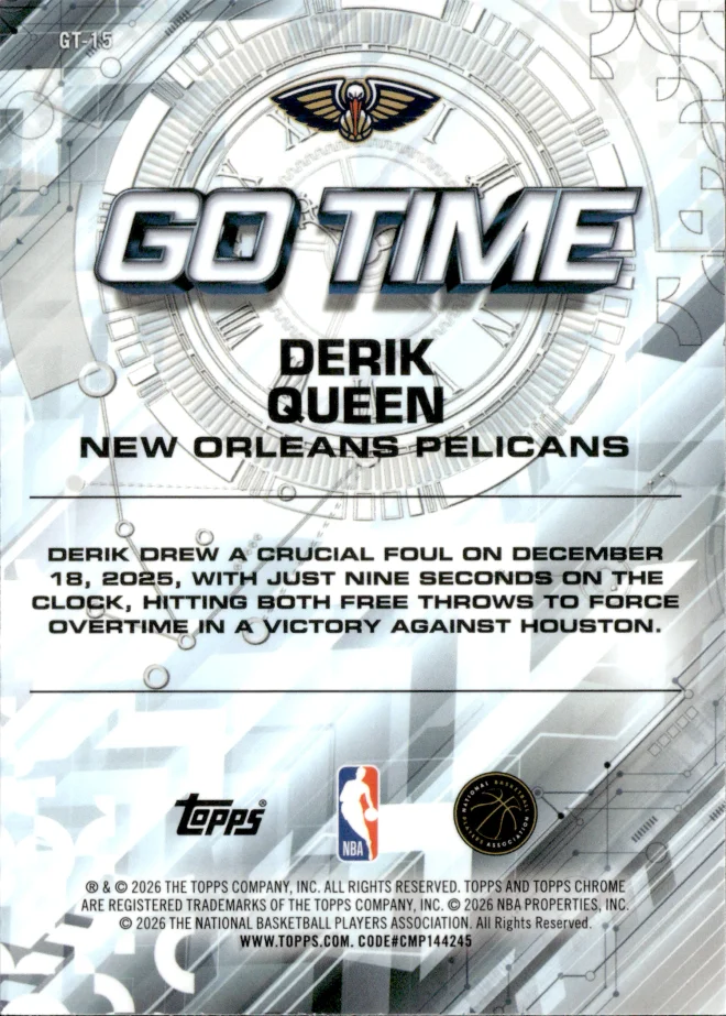 Derik Queen card back