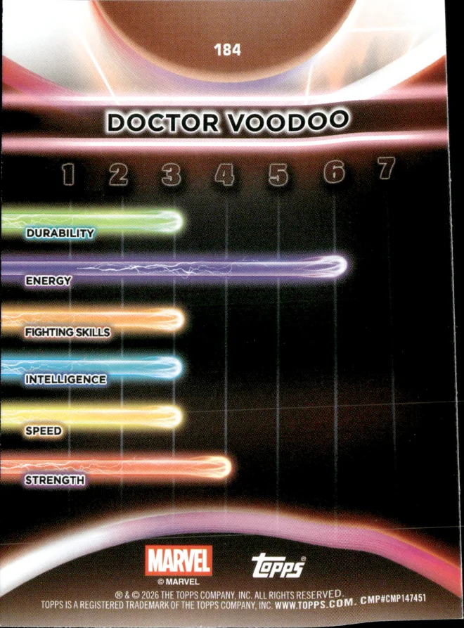 Doctor Voodoo card back