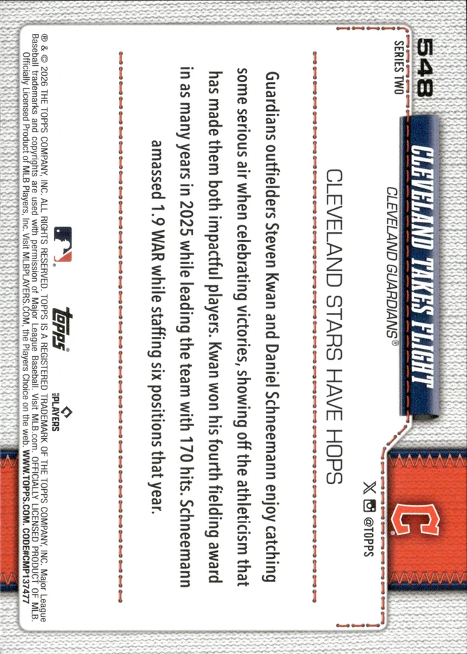 Cleveland Takes Flight card back