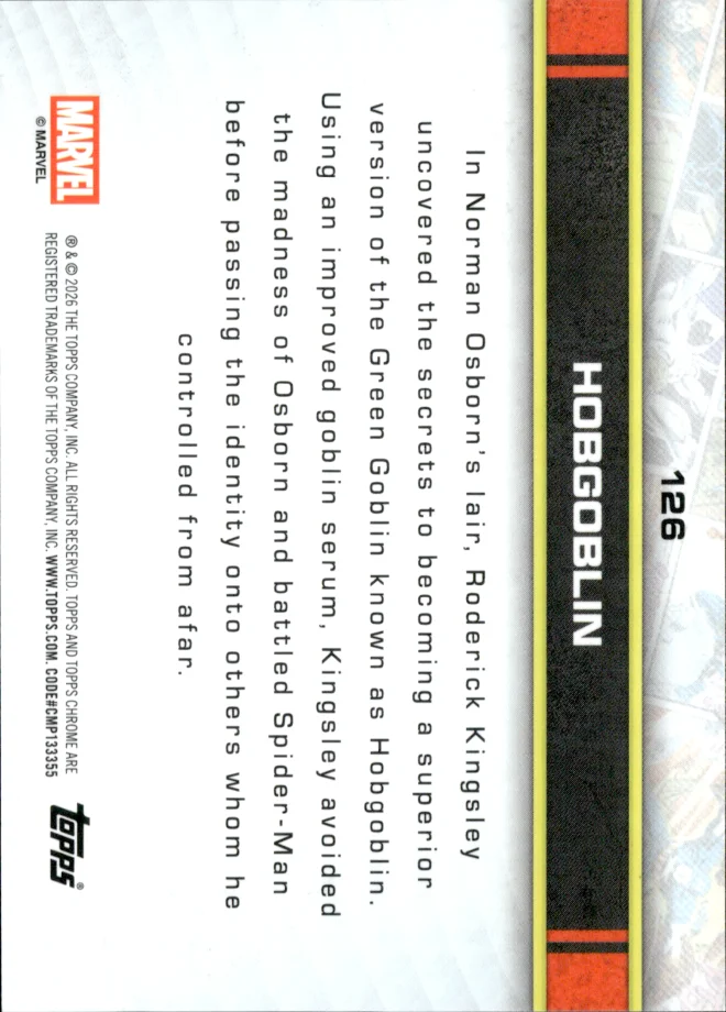 Hobgoblin card back
