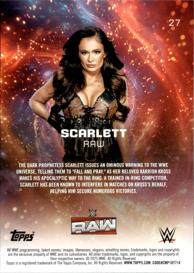 Scarlett card back