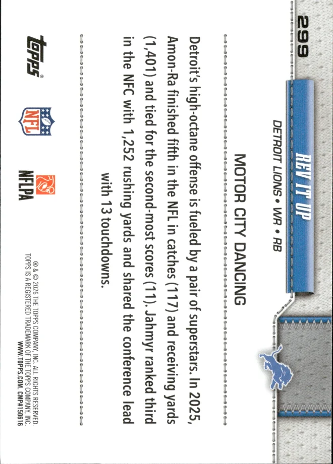 Motor City Dancing card back