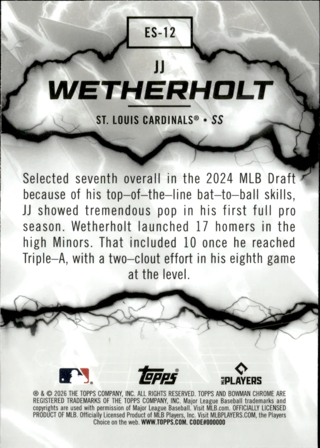 JJ Wetherholt card back