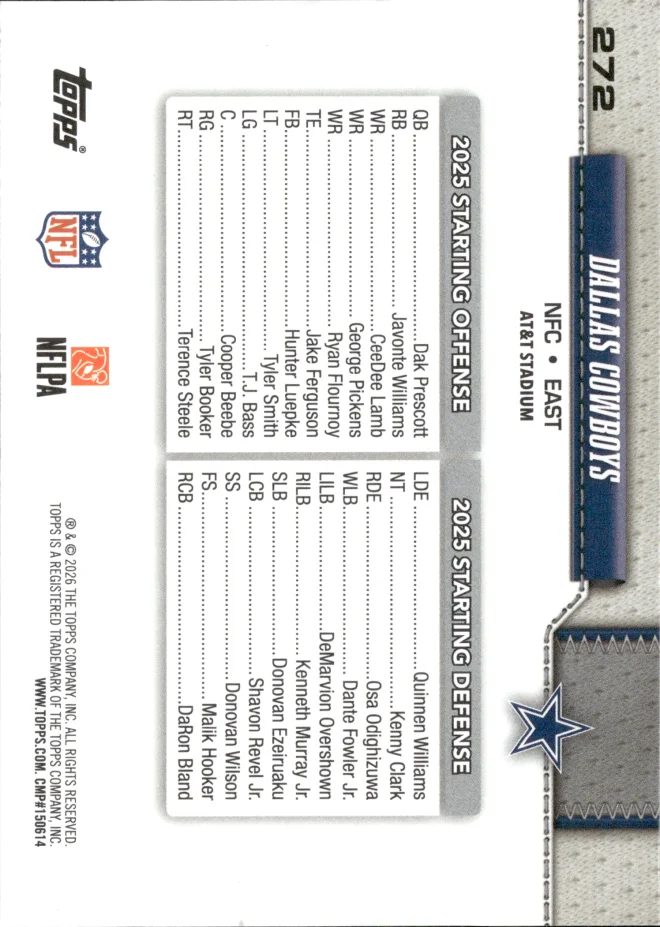 Card 8 card back