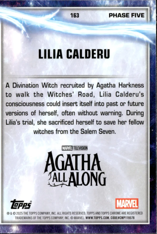 Lilia Calderu card back