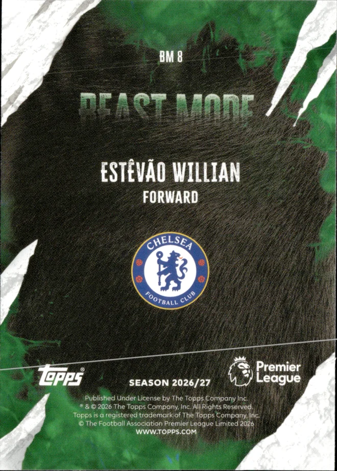 Estêvão Willian card back