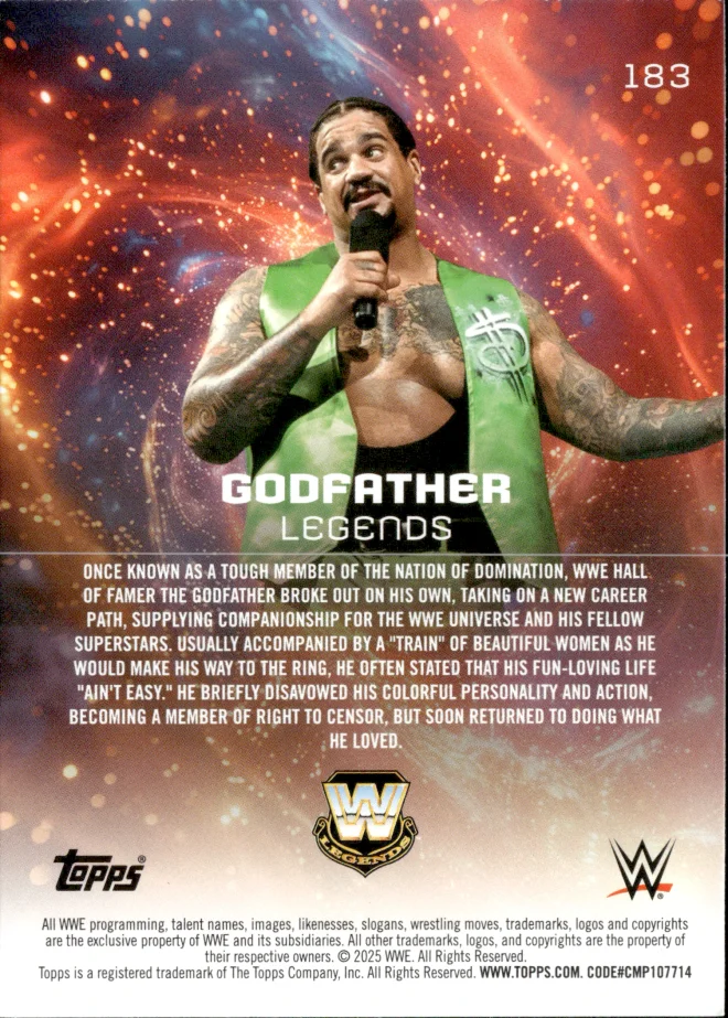 Godfather card back