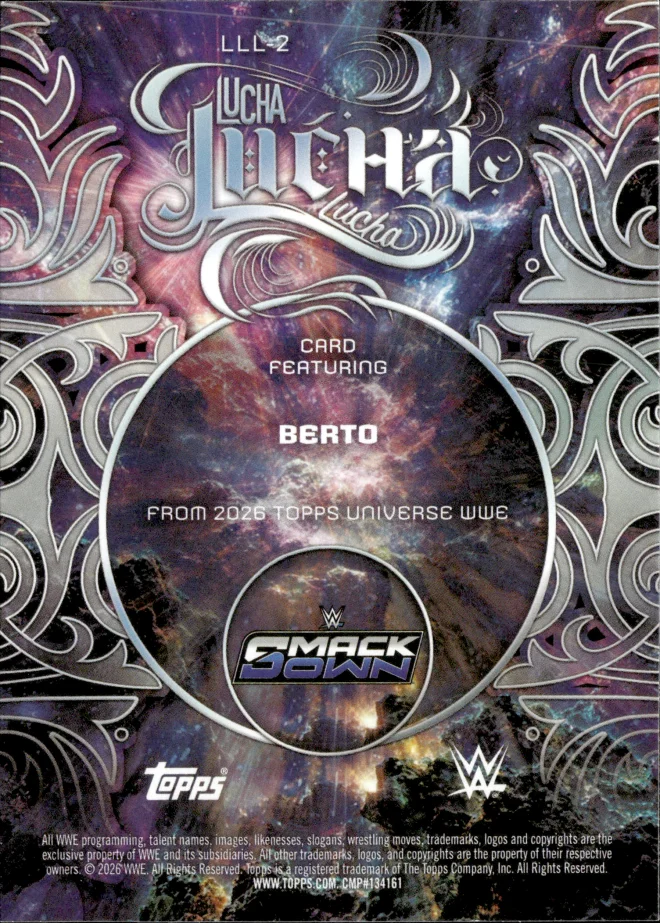 Berto card back