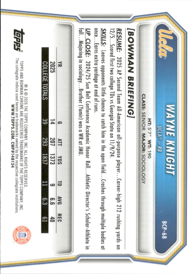 Wayne Knight card back