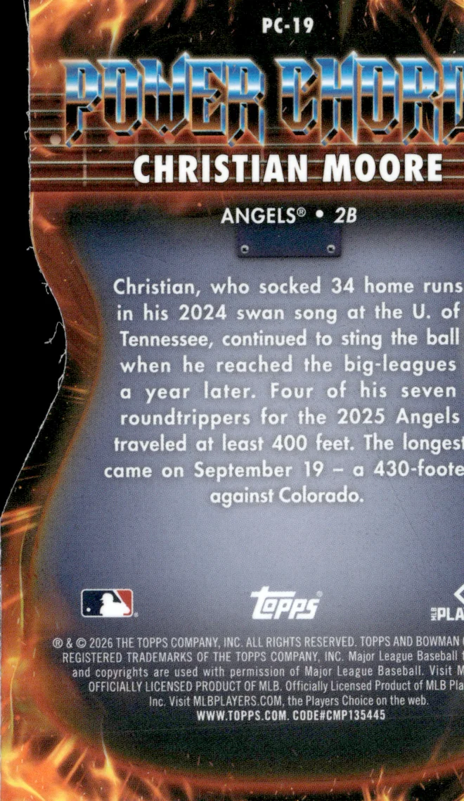 Christian Moore card back