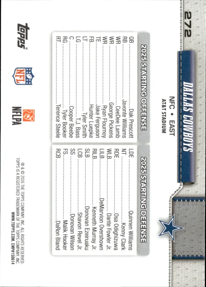 Card 8 card back