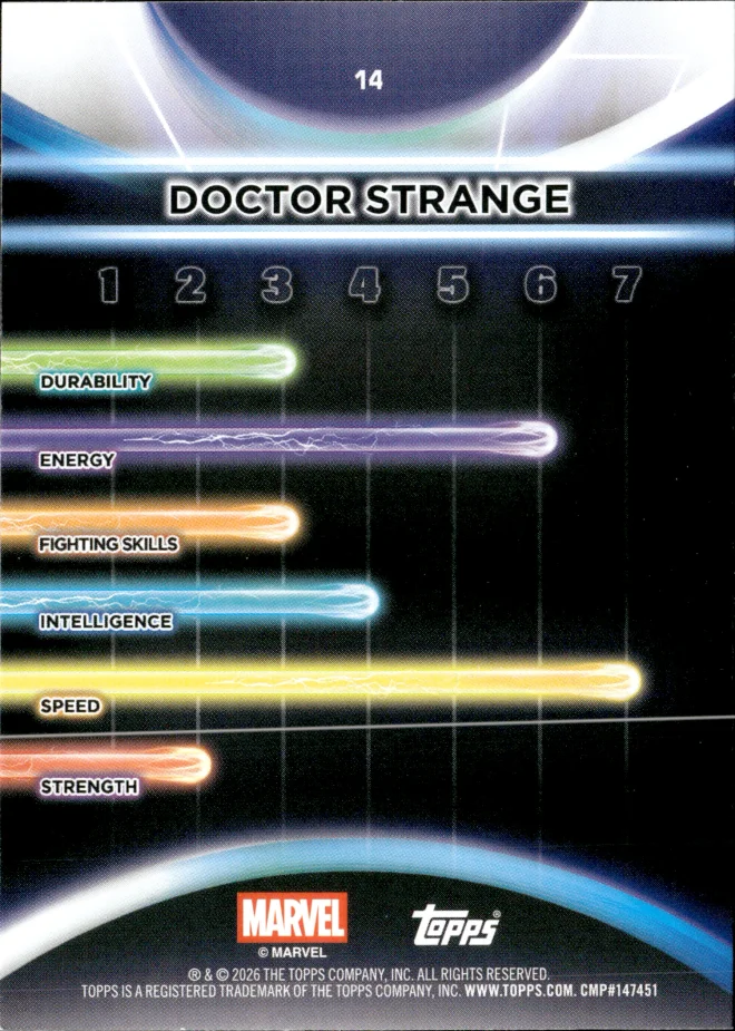 Doctor Strange card back