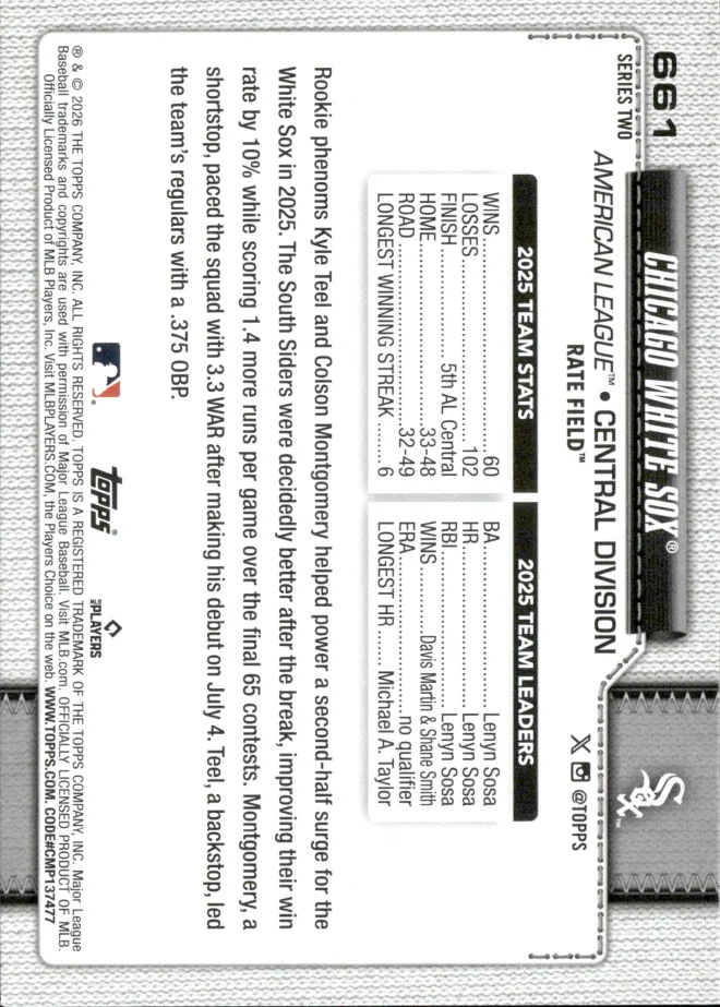 Card 5 card back