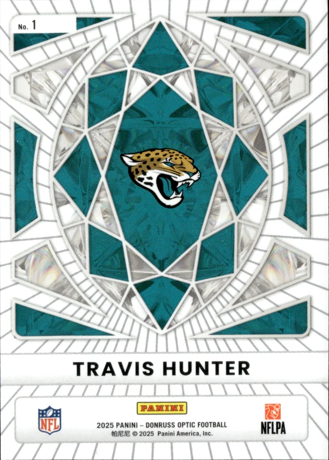 Travis Hunter card back