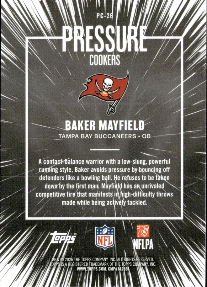 Baker Mayfield card back