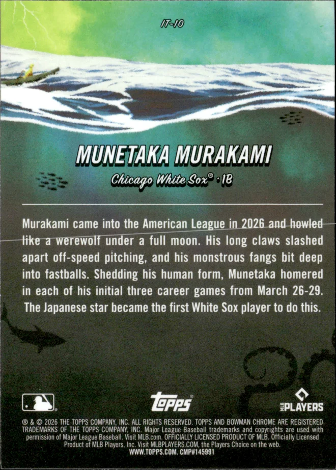 Munetaka Murakami card back