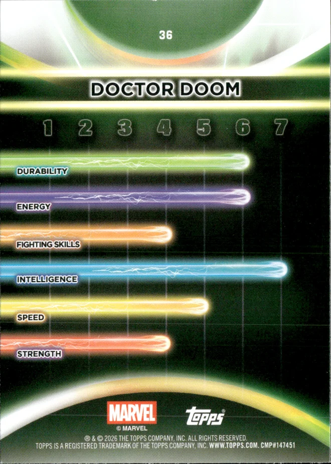 Doctor Doom card back