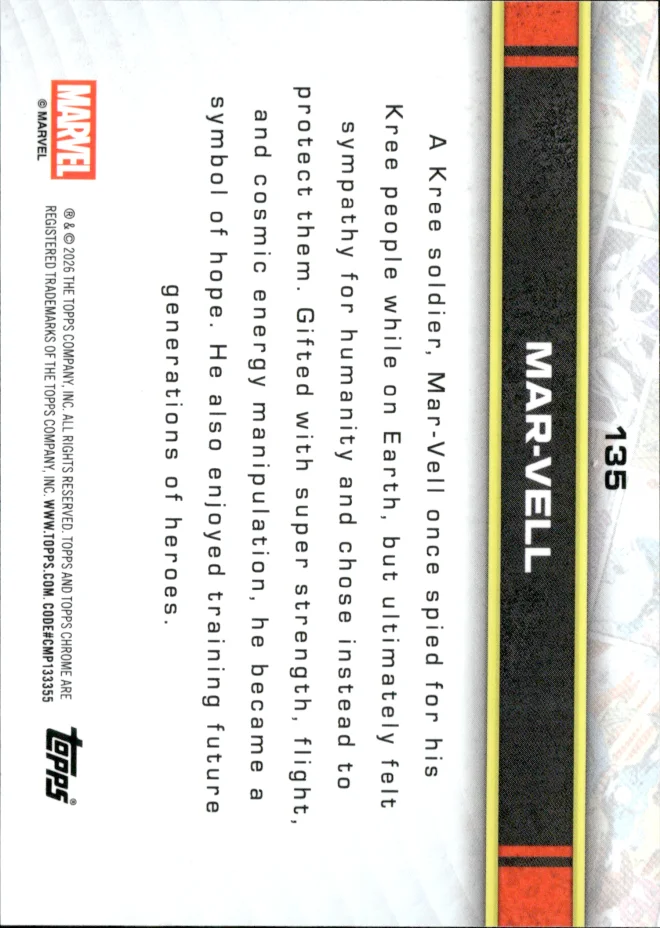 Mar-Vell card back