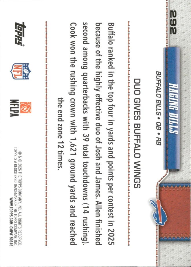 Raging Bills (Duo Gives Buffalo Wings) card back