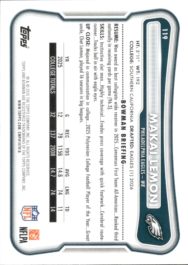 Makai Lemon card back