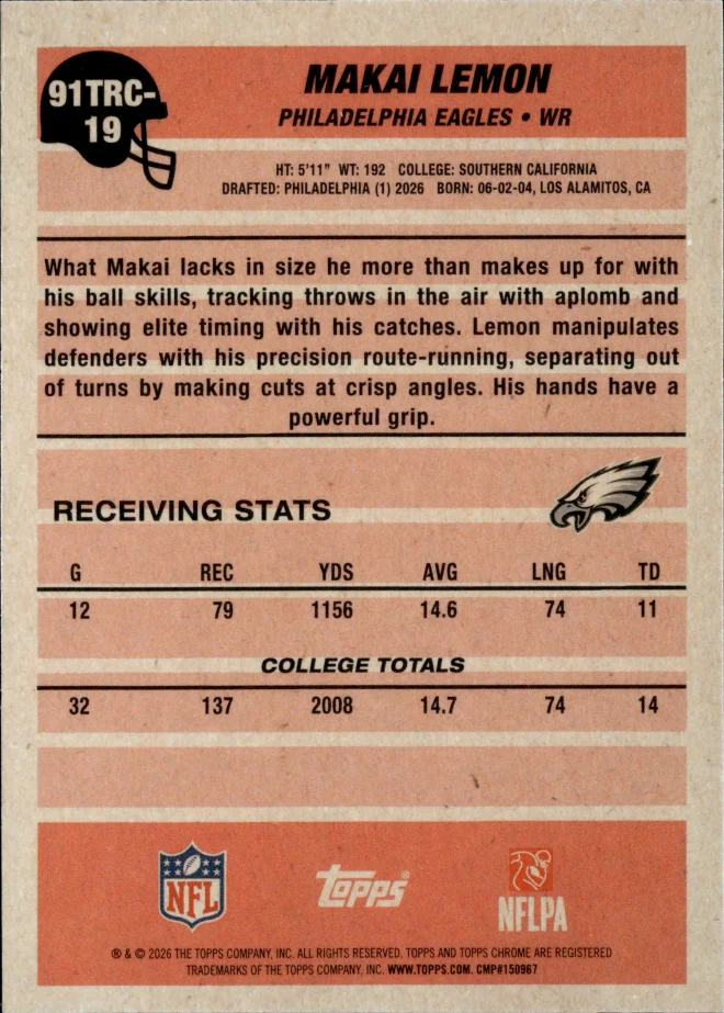 Makai Lemon card back