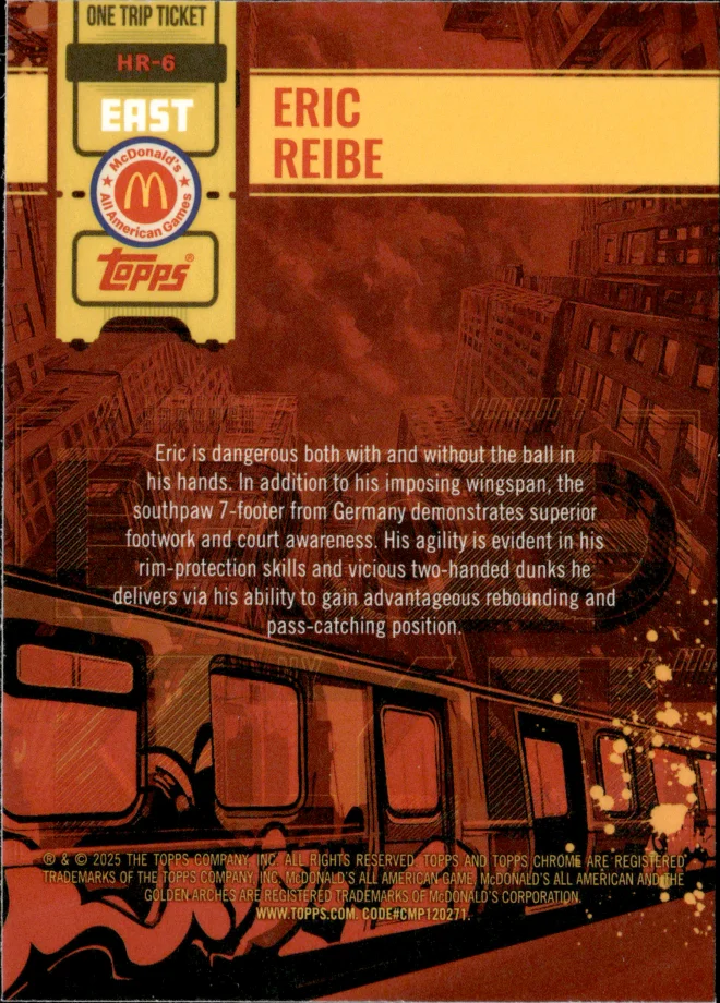 Eric Reibe card back