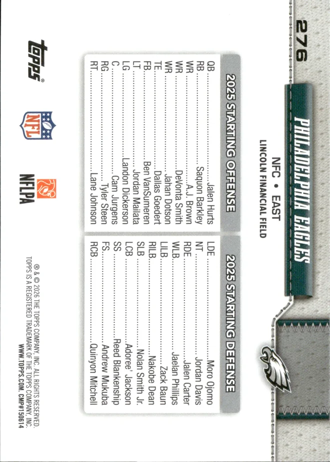 Card 9 card back